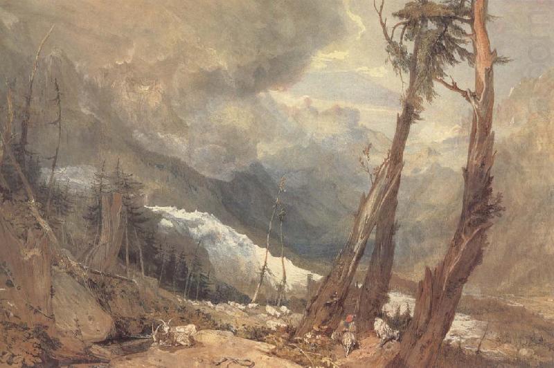 J.M.W. Turner Mer de Glace,in the Valley of Chamouni,Switzerland china oil painting image